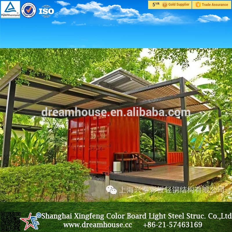 container mobile restaurant for sale/prefab modify shipping container bar/ cheap used office container office price