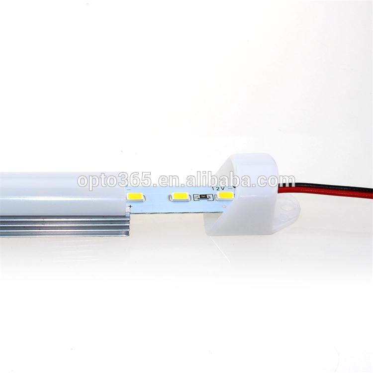 DC 12V 36x 5630 cluster LED light tube Accent light strip with 0.5 meter wiring 9 watts with clear milky cover