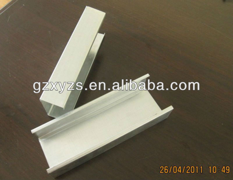 galvanized steel stud for drywall profiles