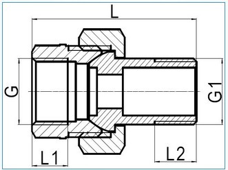 Idealflex Factory Provide Pipe Fitting Brass Water Tank Connector