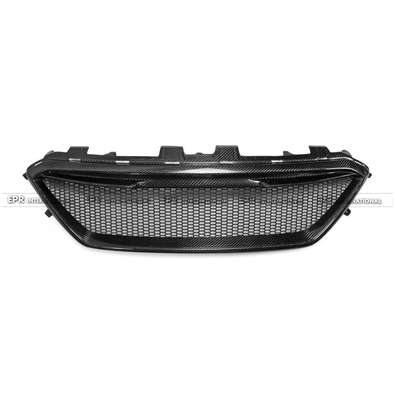 For Hyundai 9th Gen Sonata LF MS Style Carbon Fiber Front Grill Trim