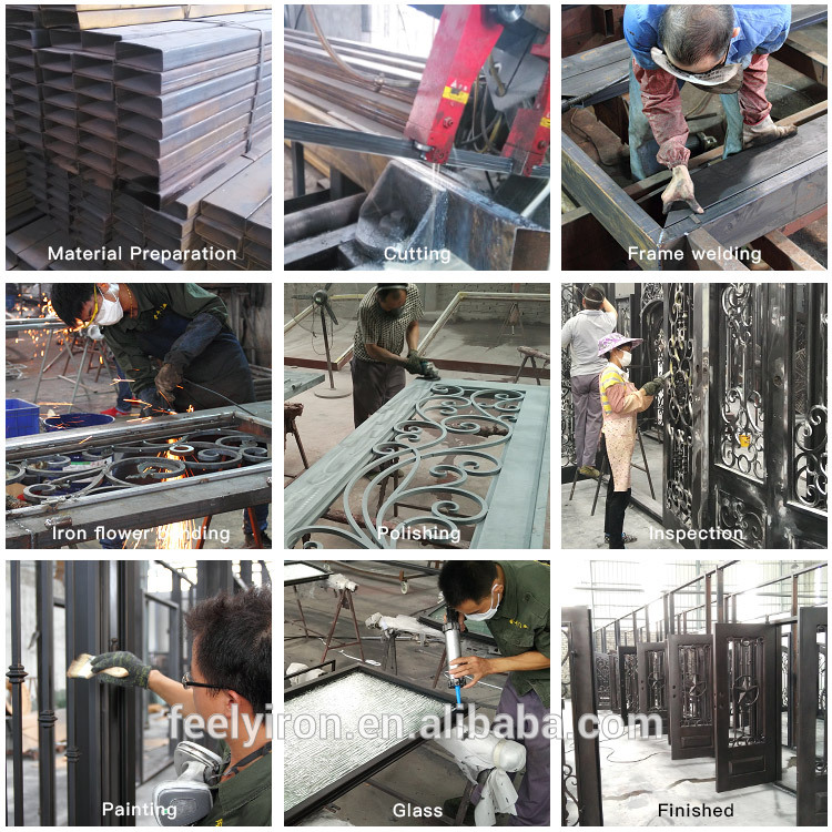 Steel Pivot door #SD-025