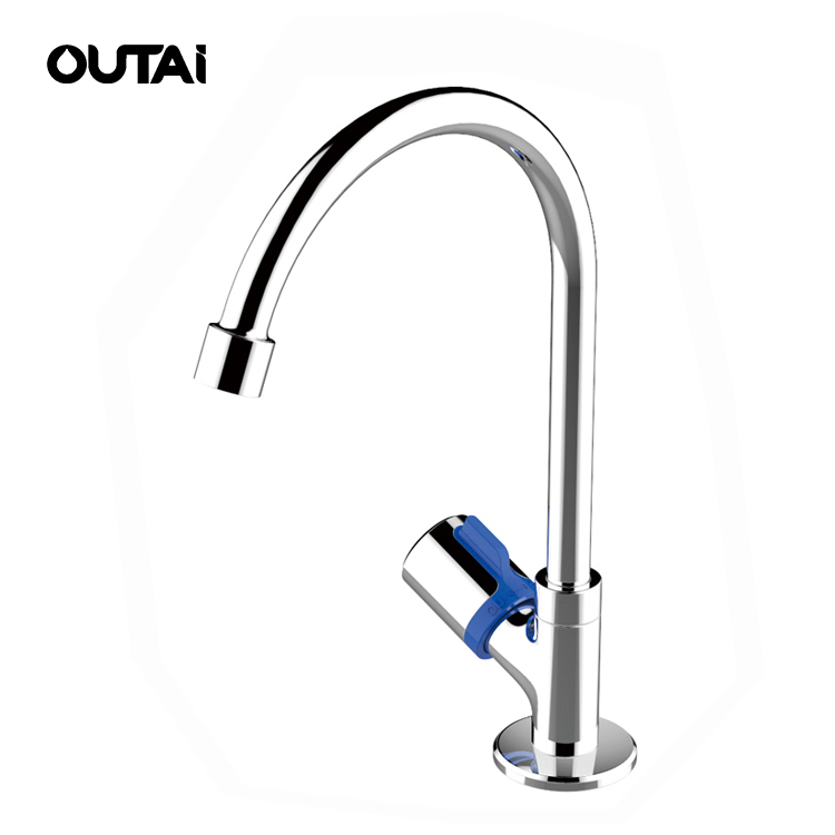 Cheap price brands hand polished smooth durable brass kitchen faucets for sale