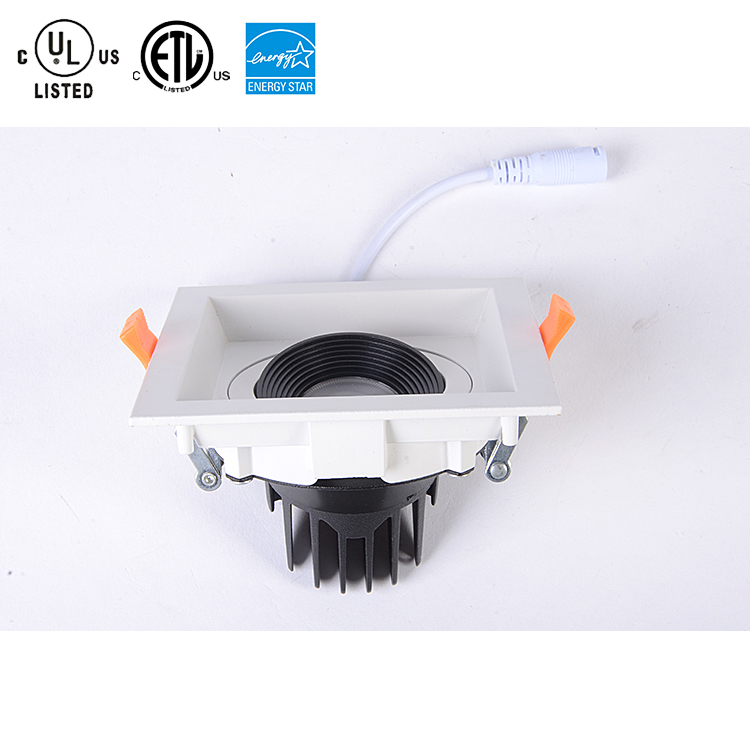 Multiple choice 15w 2500k 3000k 4000k 6000k led embedded downlight