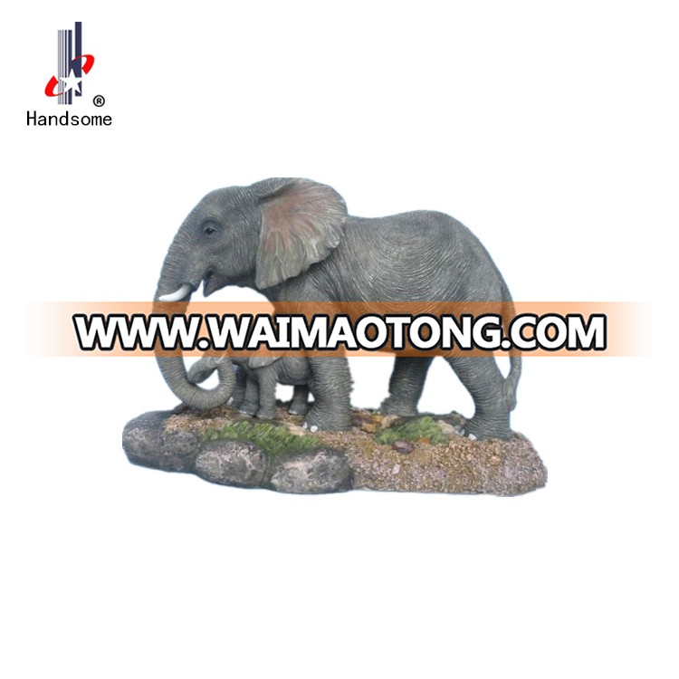 Resin Sculpture Elephant Statues Polyresin Figurine Elephant Statues