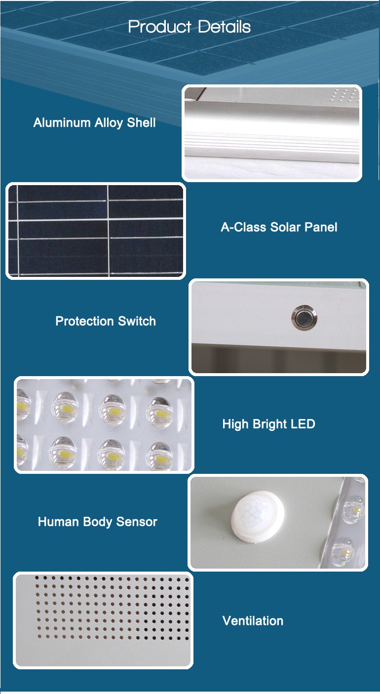 integrated solar street lamp integrated solar led street light solar street light