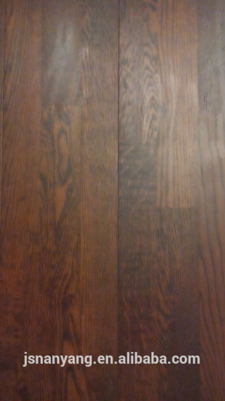 3 layer 3 stripes oak parquet flooring with beautiful pattern