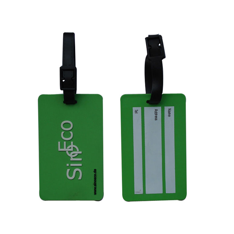 PVC business air line gift oem luggage tag suppliers