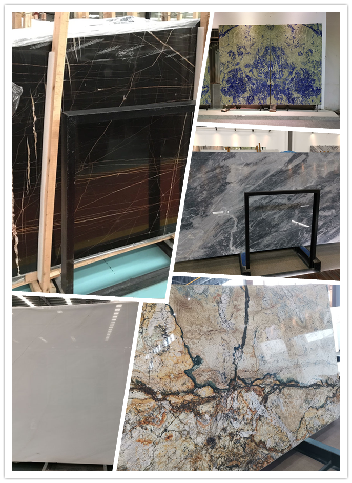 Big Slab Stone Cristal Azul Macaubas Blue Granite For Unique Projects