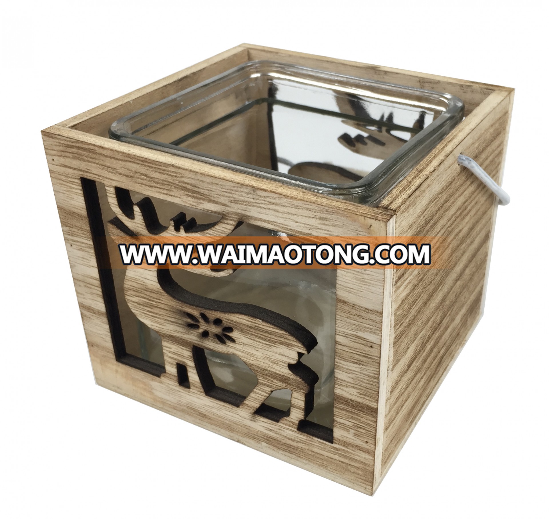 2019 New Very Cheap Wooden box with glass