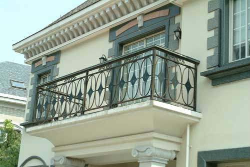 wrought iron balcony railing manufacturer