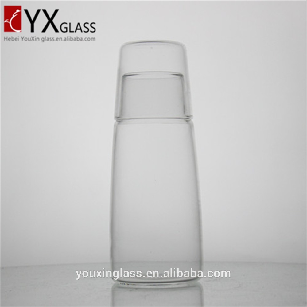 High quality Borosilicate Clear glass water jug cold brew with lid