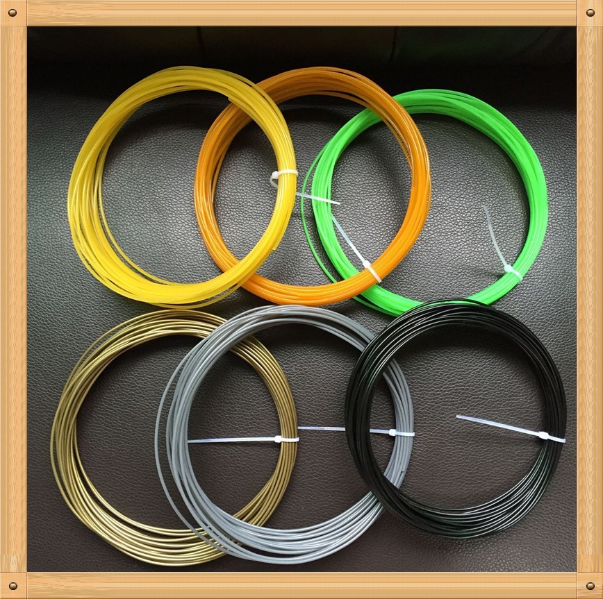 Popular 6 colors 1.75mm filament ABS 3D pen filament for DIY 3D pen 10m unit