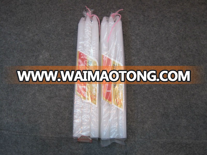 candle making wax factory provide different size household white candles