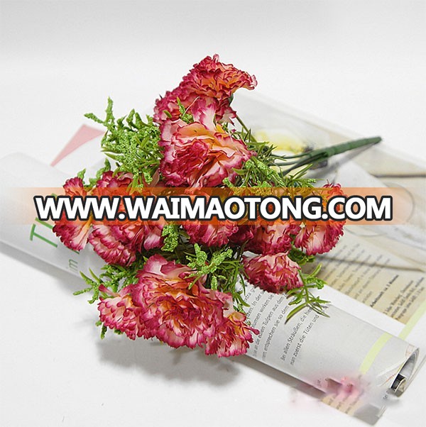 Best selling 20 heads artificial carnation for Mother's day