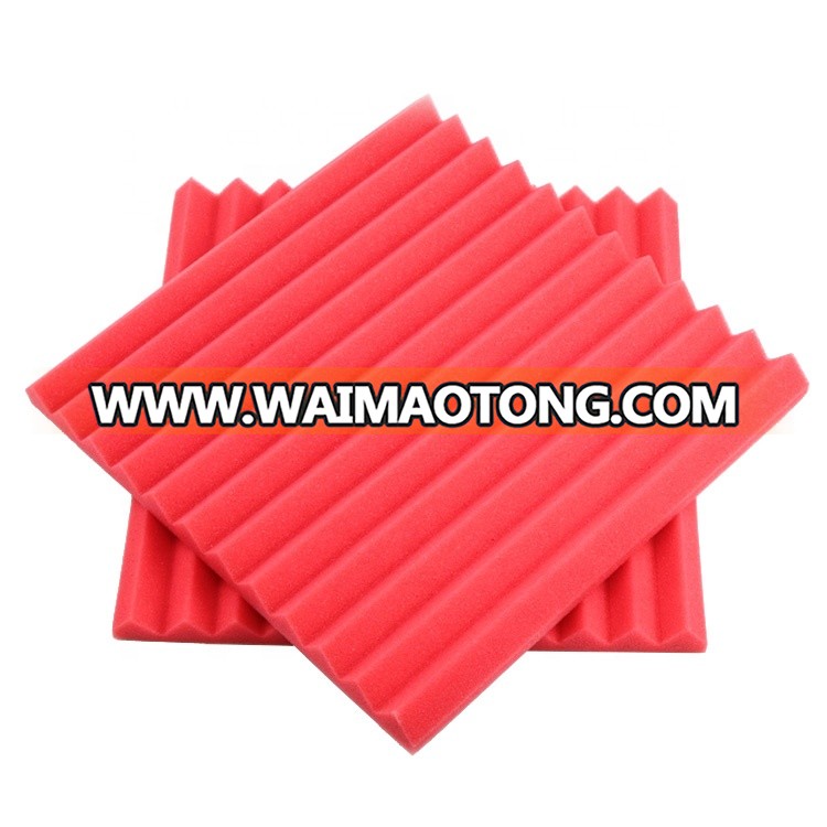 China Custom Small Wedge Shape Decorative Soundproof Home Music Studio Acoustic Polyurethane Foam Wall Panels