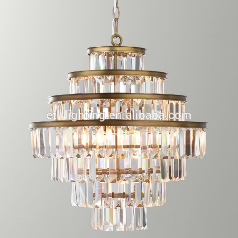 American style crystal chandelier luxury modern light chandelier lighting fixture for home ETL89147