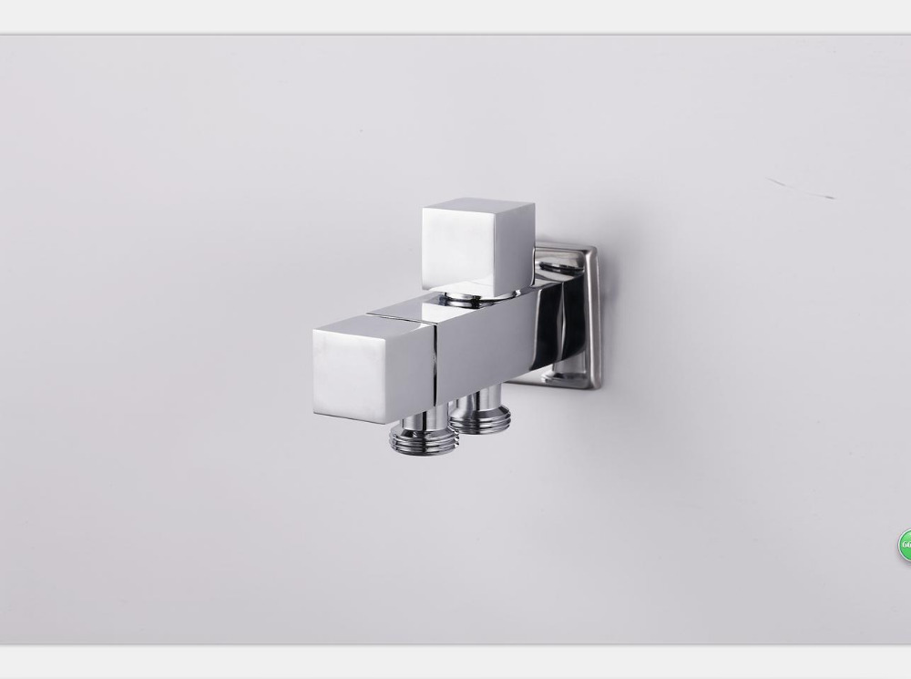 new model.Brass toilet adapter.Copper angle valve with holder.BSCI certificate approved