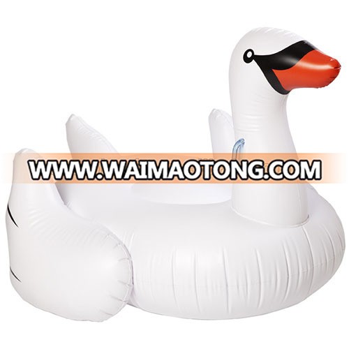 PVC inflatable Pool Toys Inflatable Swan Ride-on