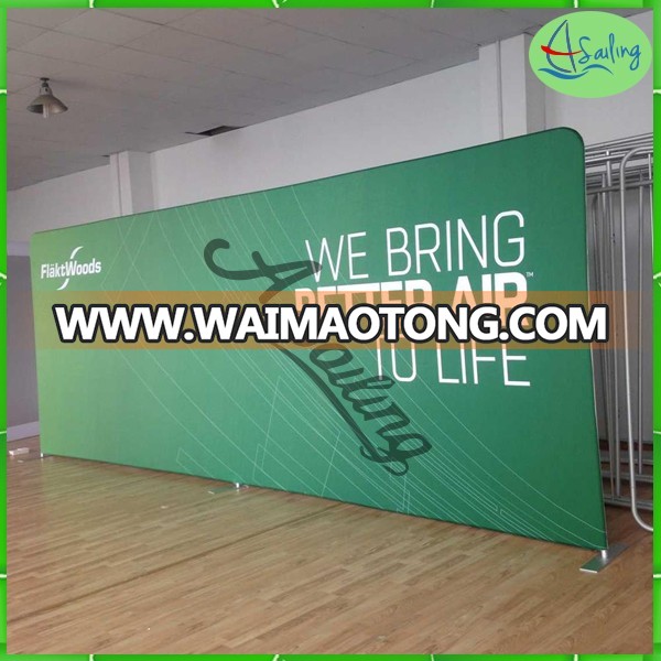 Custom size Tube Frame Fabric Banner stands