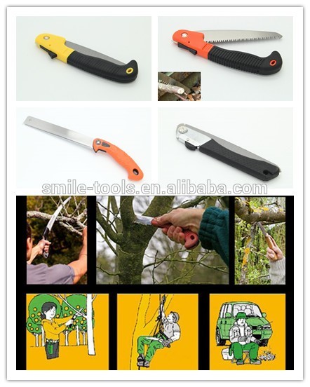 Carbon Steel Folding Hand Saw For Garden