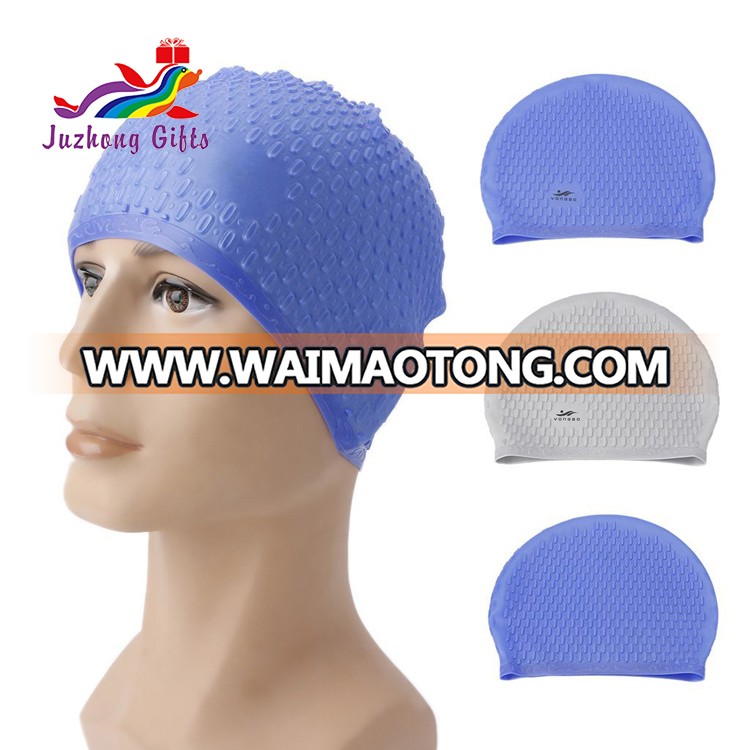 Promotional 100% Silicone Swim Caps For Water Sports