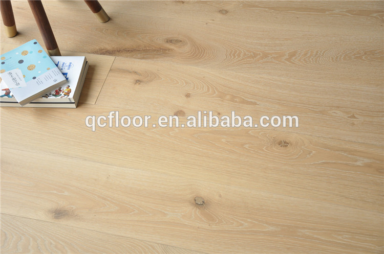 Best items!! white washed oak wood floors, customized 20/6mm thickness wooden floor