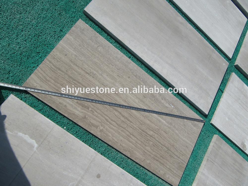 Honed China Cheapest Grey Grain Stone Tiles Be Used For Wall Paneling