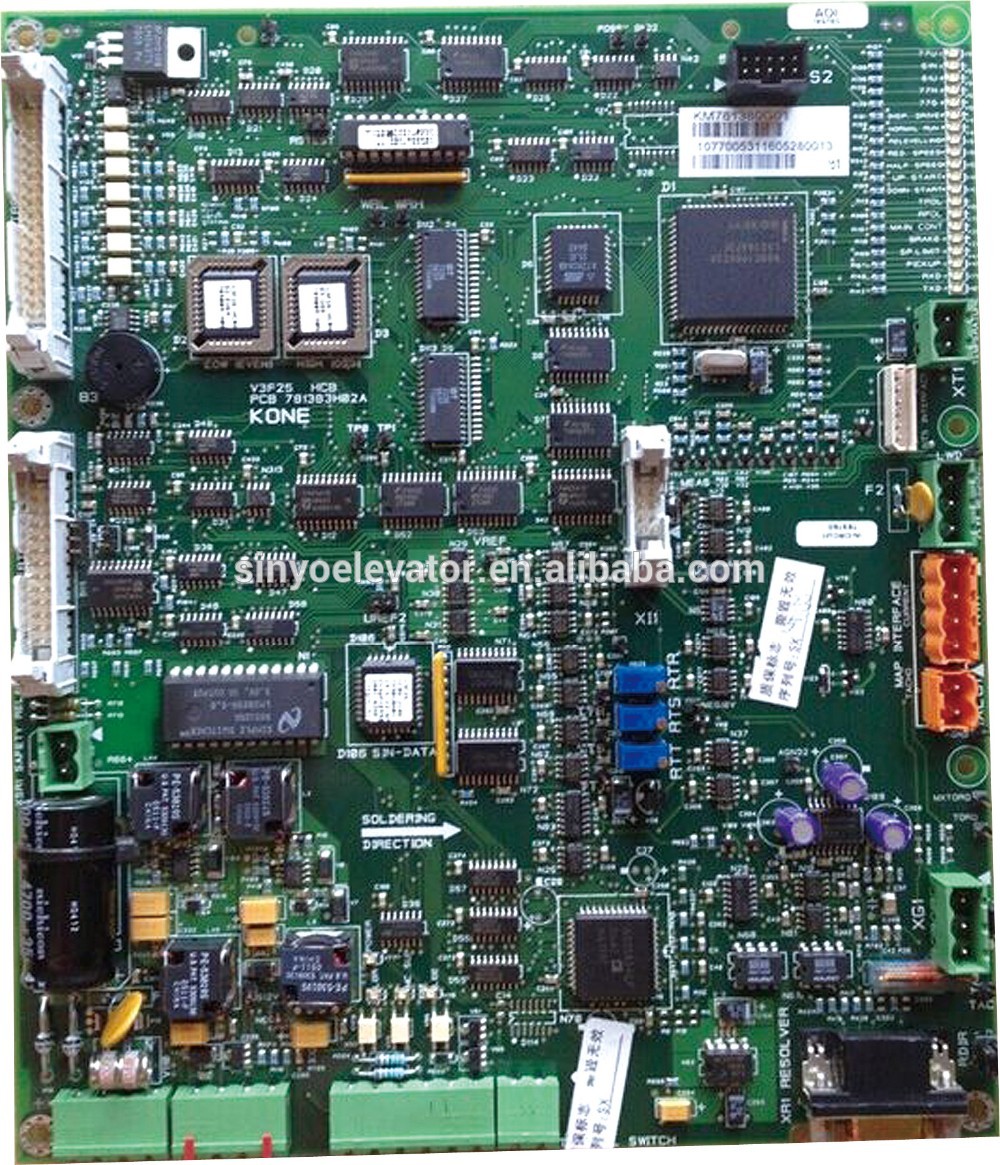 Kone Elevator Car 2 Button PC Board KM612913H07