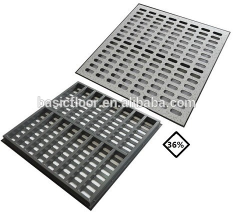 Sell well new type anti-static steel panel perforated raised floor