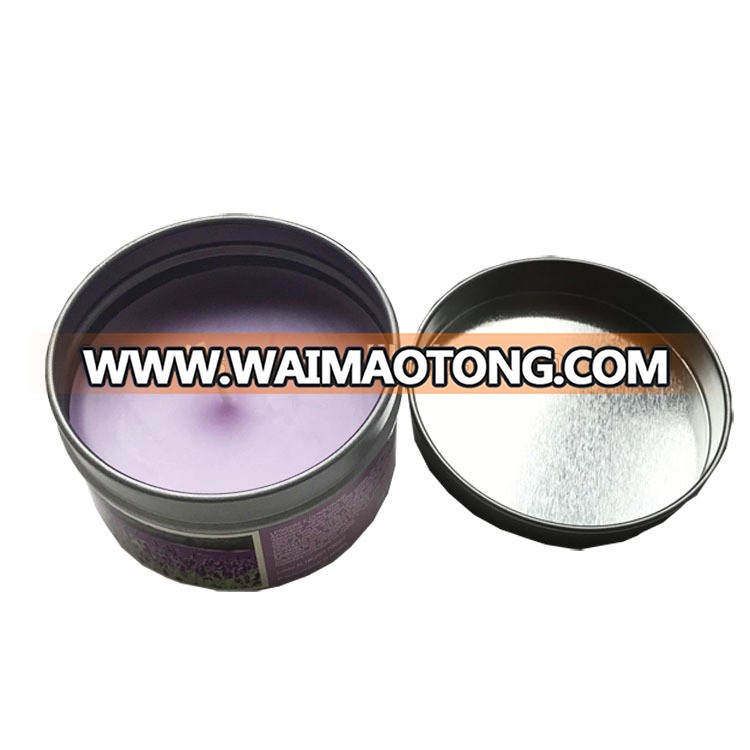 festival Manufacture High Quality jar scented Candle lavender Candle for gift