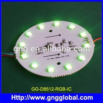 GnG Shenzhen low price addressable rgb full color stage led pixel pcb