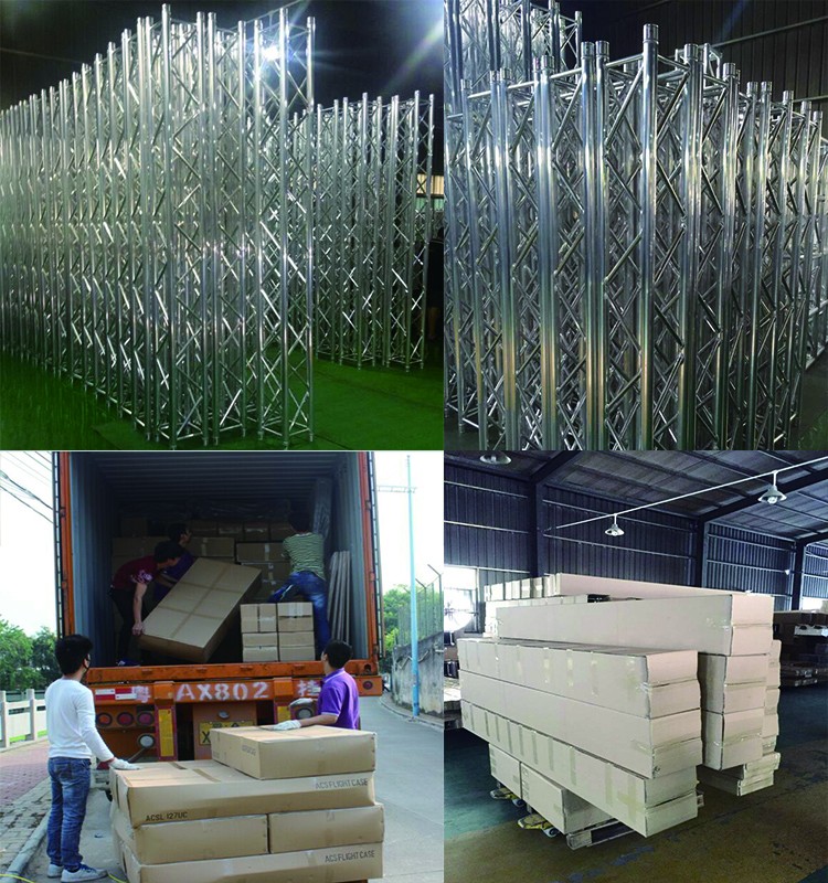 Aluminium Truss with Spigot connection, aluminum lighting lift stage truss for events