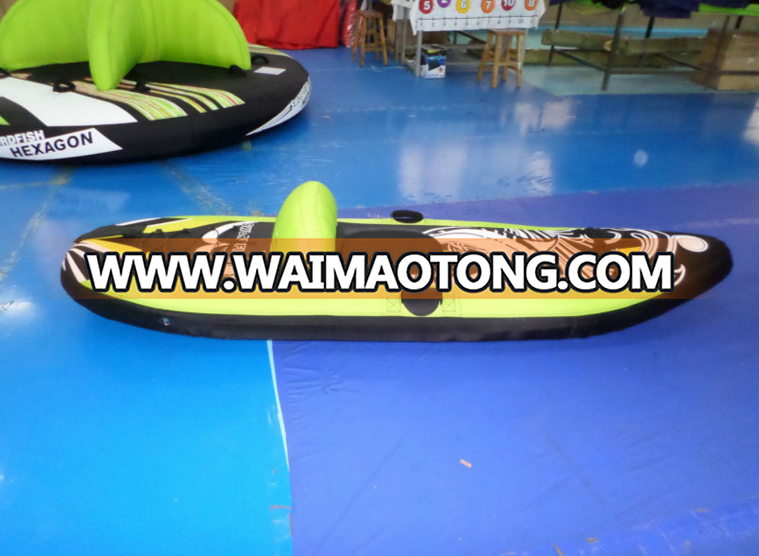 2016 water sport 1person inflatable toy canoe fishing kayaks, inflatable boat