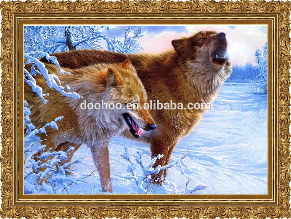 3d lenticular effect wall poster of Animal For Wholesale