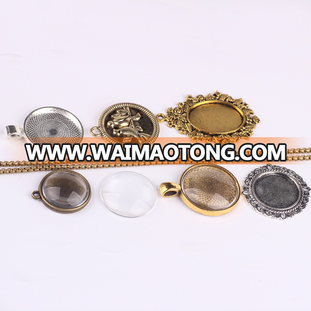 zamak gemstone quantum chinese couple love fashion pendant tray charm for souvenir