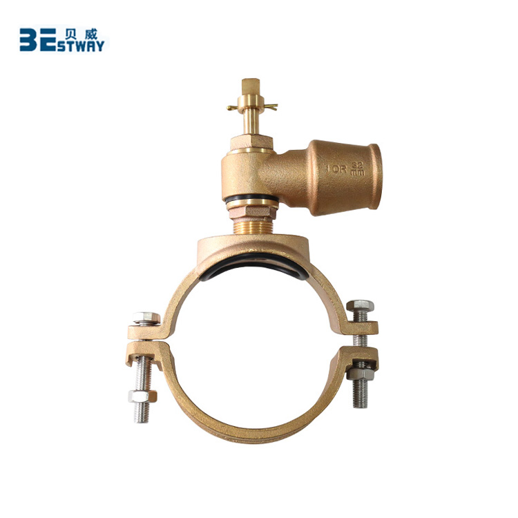 Different sizes available stop structure bronze ferrule valve