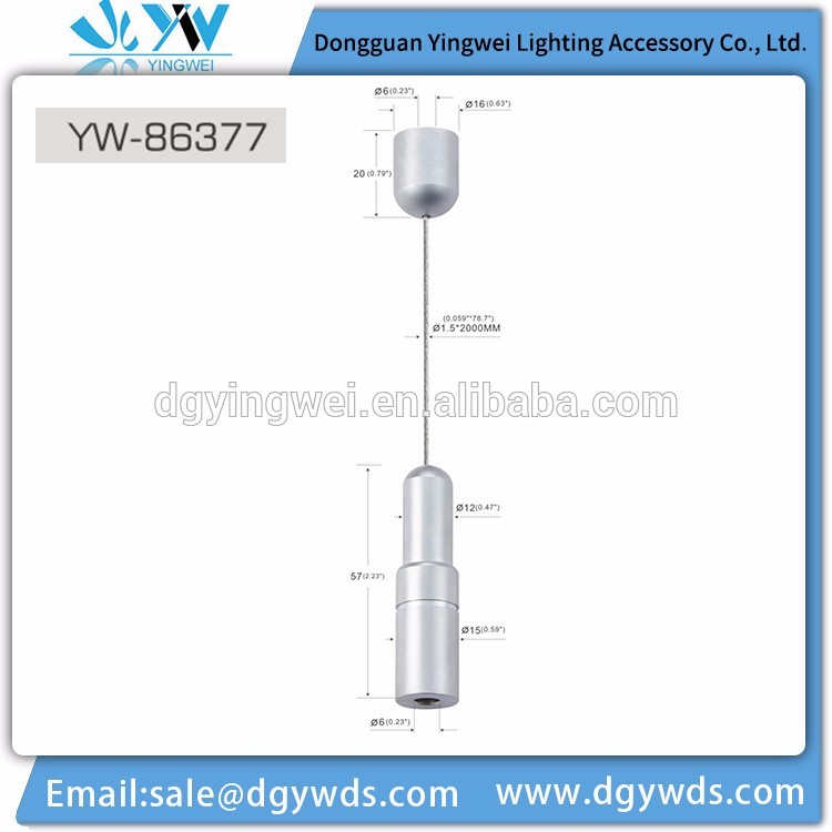 New Products OEM/ODM Hanging Suspension Kit Light For LED Lamp