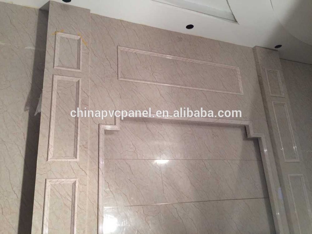 PVC marble stone moulding profile