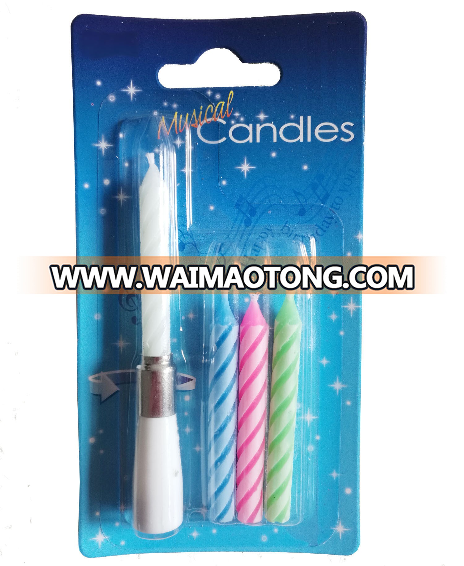 Cheap price birthday music candles