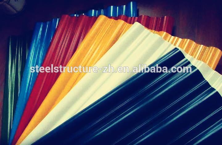 Color Coated Galvanized Corrugated Steel Sheet PPGI/PPGL