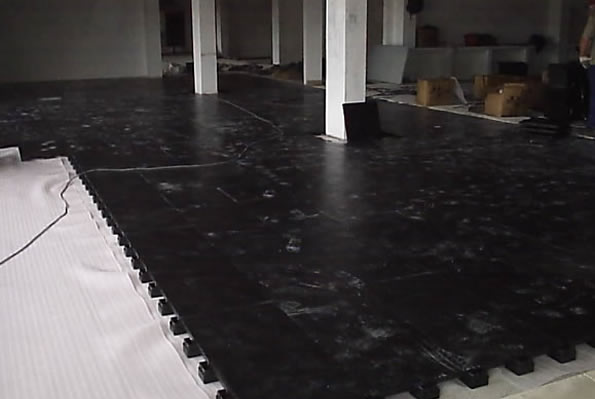 Plastic raised floor Plastic Floor Raised access plastic flooring