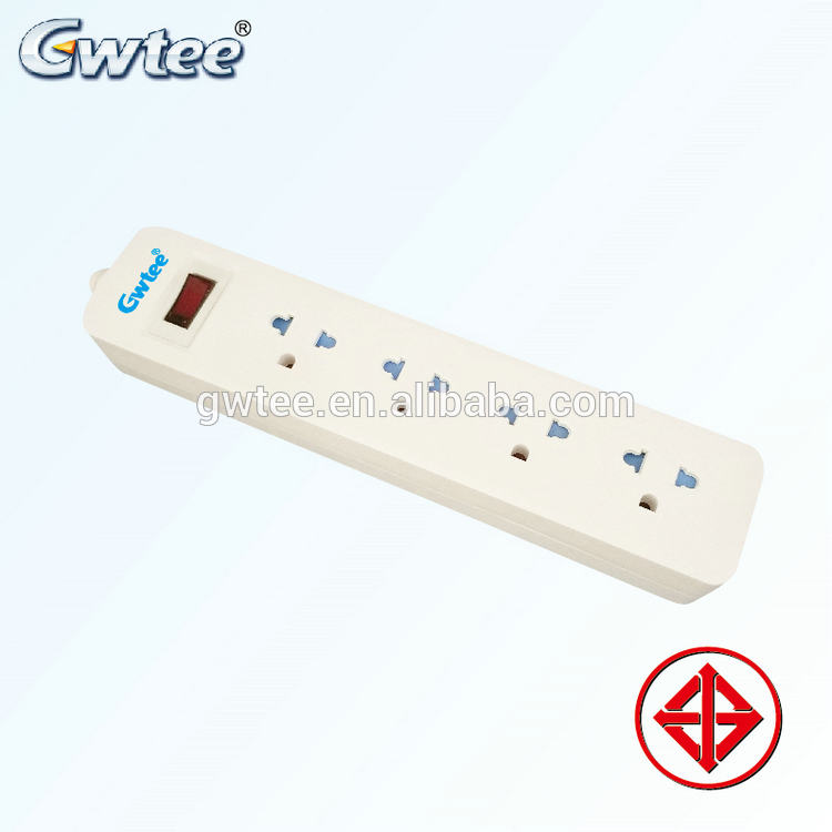 Factory offer great quality multi-function table top extension socket