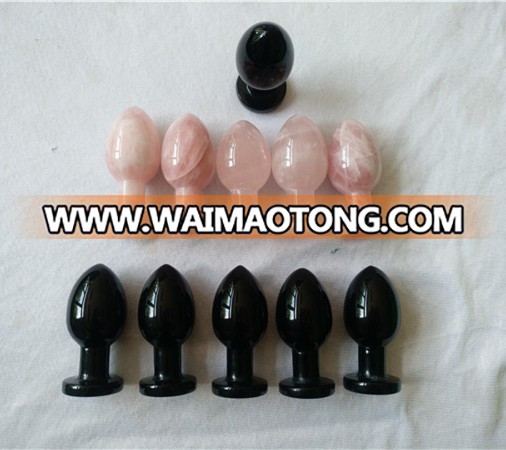 safe rose quartz crystal curved massage yoni healing wands crystal carved penis dildos for female