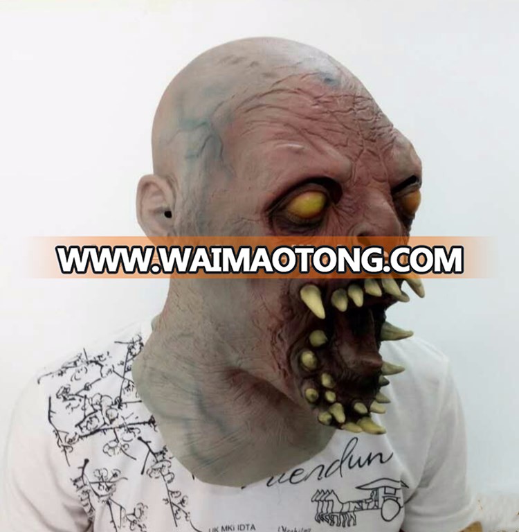 Hot Selling Adult Size High Quality Celebrations Cosplay Party Horror Latex Costume Blooding Horror Mask