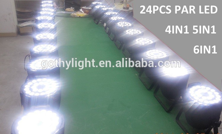 Free Shipping 15w x 24pcs led par light