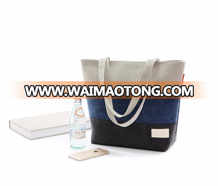 Cheap fashion beach bag canvas bag