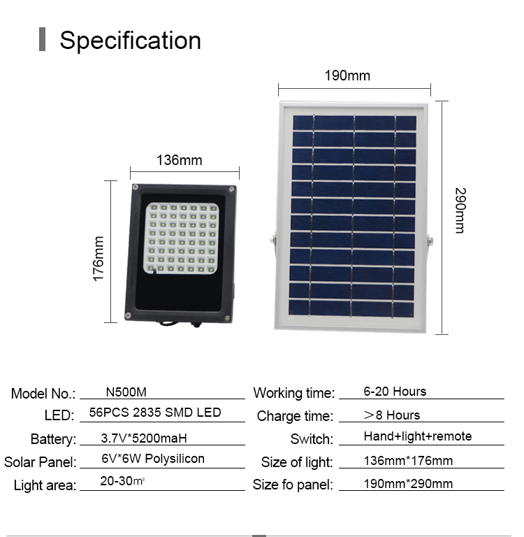 Solar floor light solar powered light solar spotlight for garden