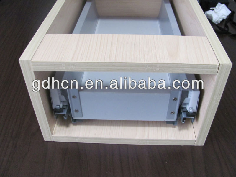 Full extension Face frame side board drawer slide