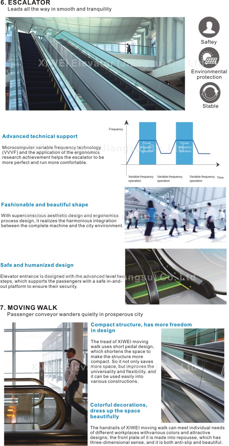 High Quality Moving WalkTravelator Escalator